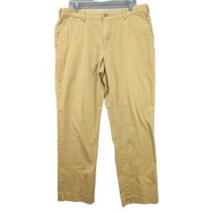 Bills Khakis M3 Trim Fit Men's Chino Pants Flat Front Cotton Khakis Yellow Sz L?